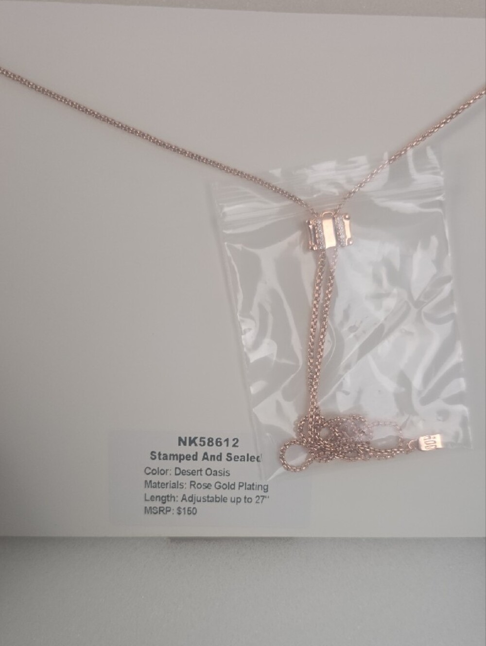 Bomb Party Desert Oasis Necklace in Rose Gold - Picture 2 of 3